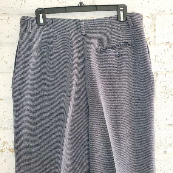 VTG Liz Claiborne 100% Wool Oversize Pleated Pants Trousers High Rise SZ 14P - Picture 5 of 15